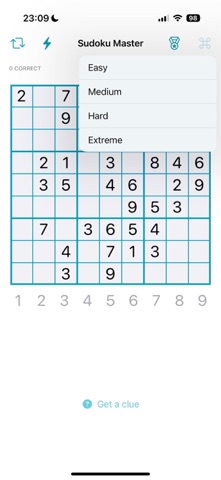 Sudoku Master: Brain Puzzle iPhone screenshot