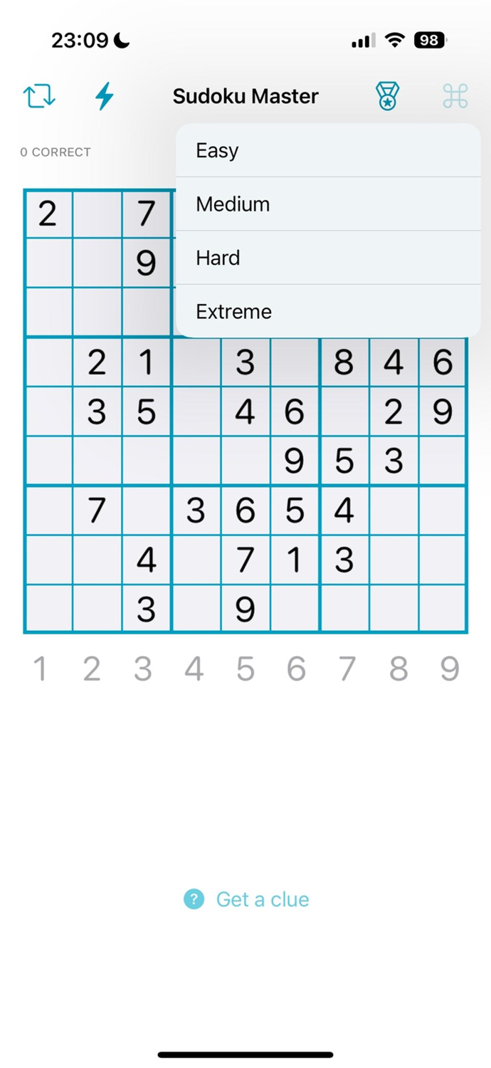 Sudoku Master Brain Puzzle