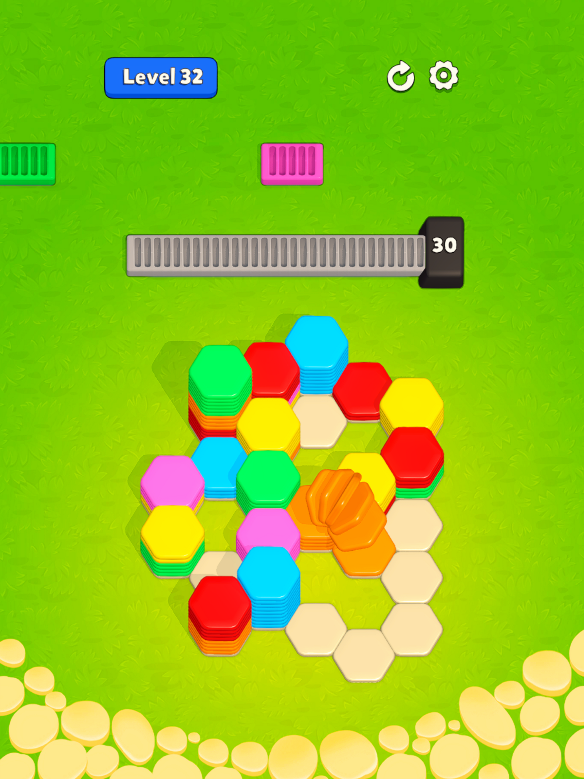 Hexa Stack 3D! screenshot 13