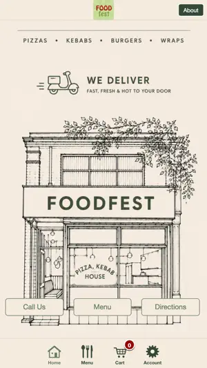 Food Fest App screenshot 1