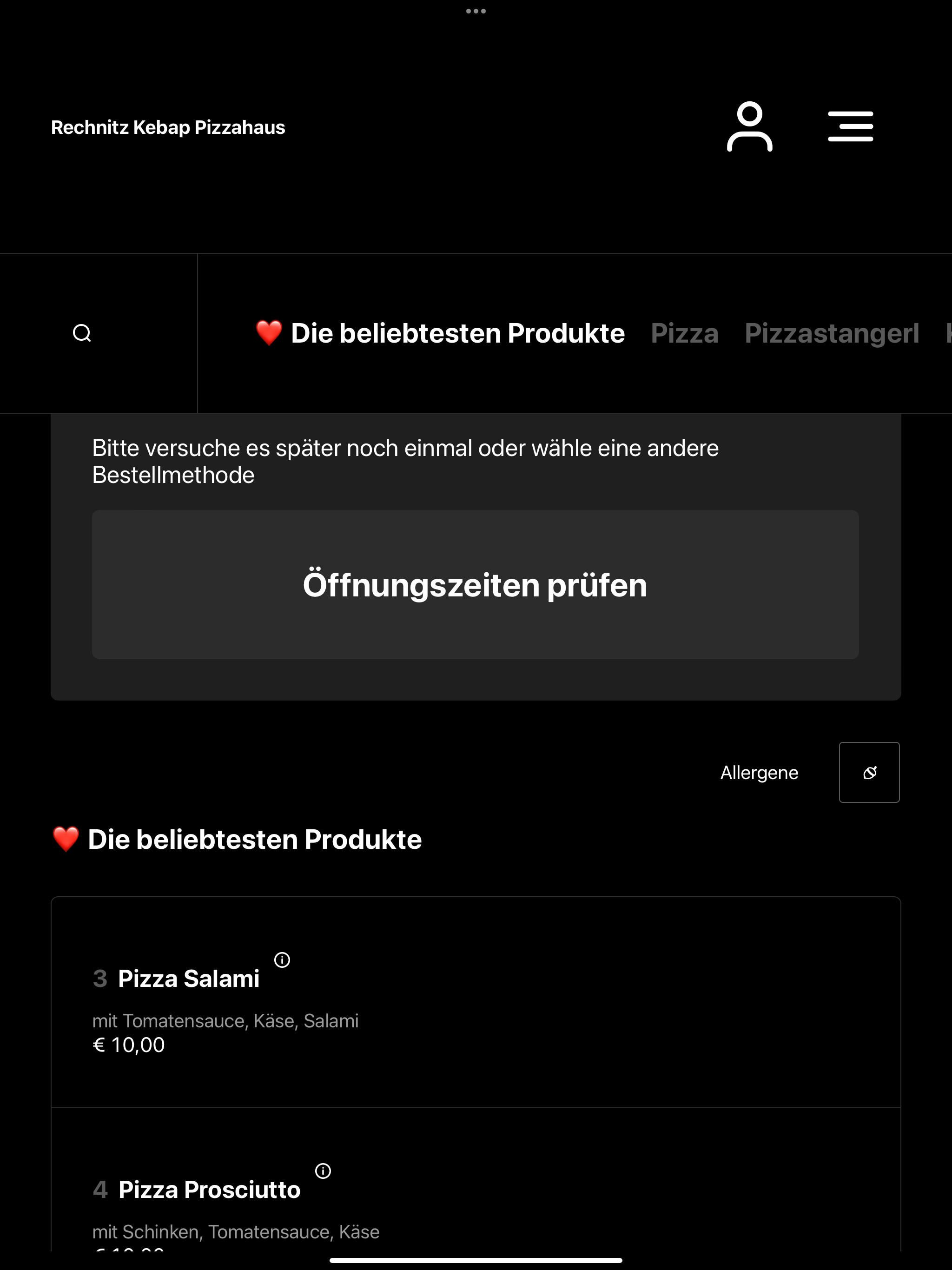 Rechnitz Kebap Pizzahaus screenshot 7