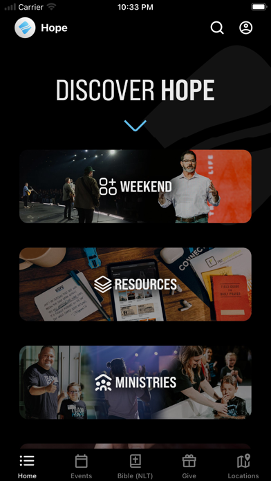 Hope Fellowship Screenshot