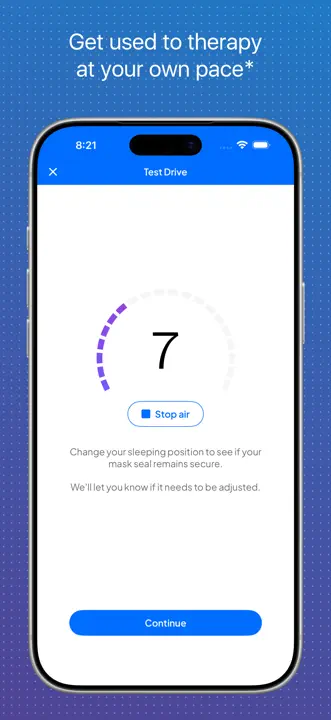 myAir™ by Resmed: Screenshot 4 von 7