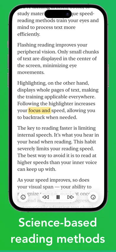 Outread: Speed Reading screenshot 2