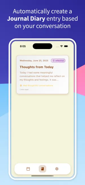 Memoirly- AI Companion Journal screenshot 4