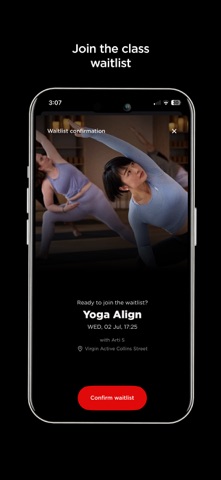 Virgin Active Australia screenshot