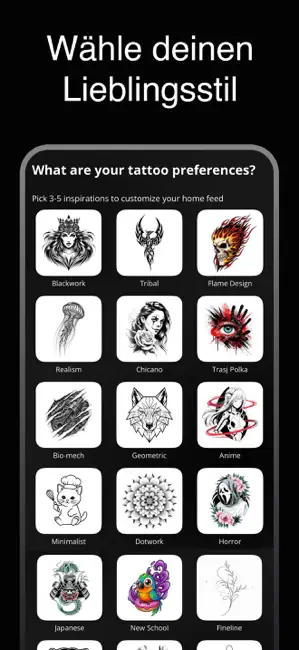 InkArty: Tattoo AI Generator iPhone screenshot 3