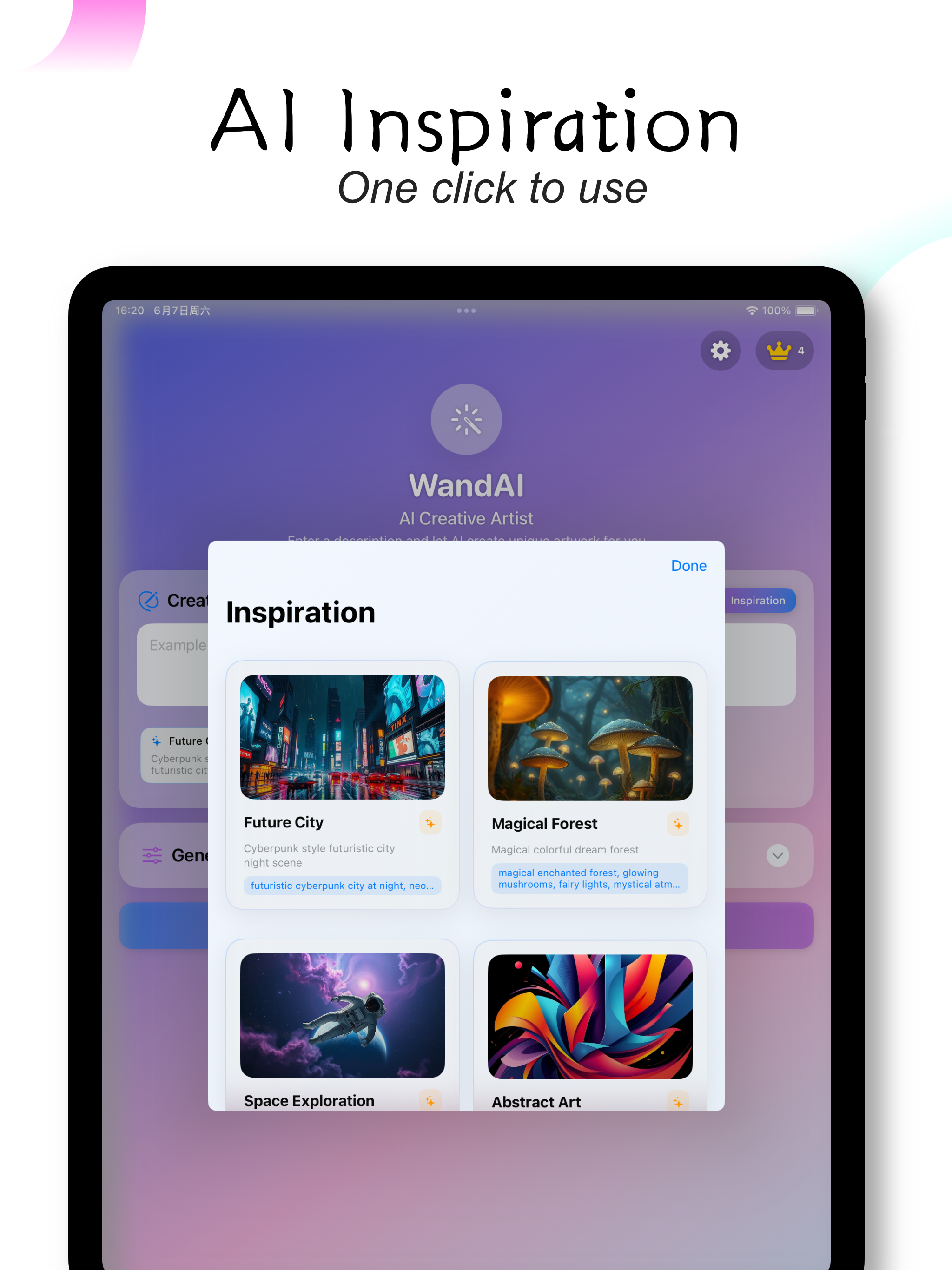 WandAI: AI Art Generator