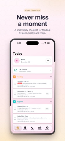 BabyBeeApp screenshot