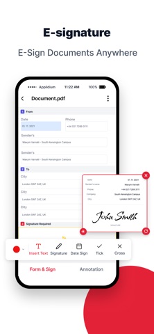 PDF Editor: Fill, Sign & Scan Screenshot 1 of 3