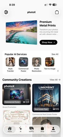 photoX AI screenshot