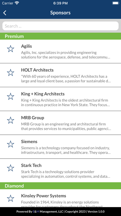 NYS Healthcare Facilities Conf Screenshot