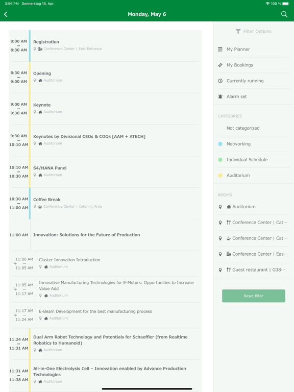 Screenshot #6 pour Schaeffler Conference App