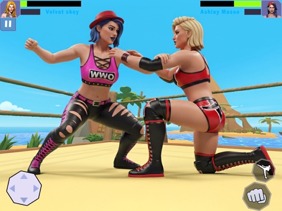 Bad Girls Wrestling Games 2026 iPad screenshot 4 - Games app