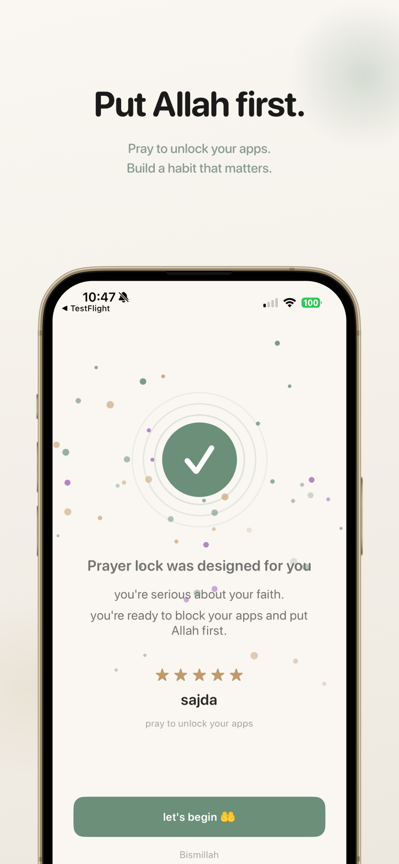 Sajda: Salah Time App Lock