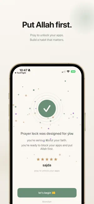 Sajda: Salah Prayer Lock screenshot 4