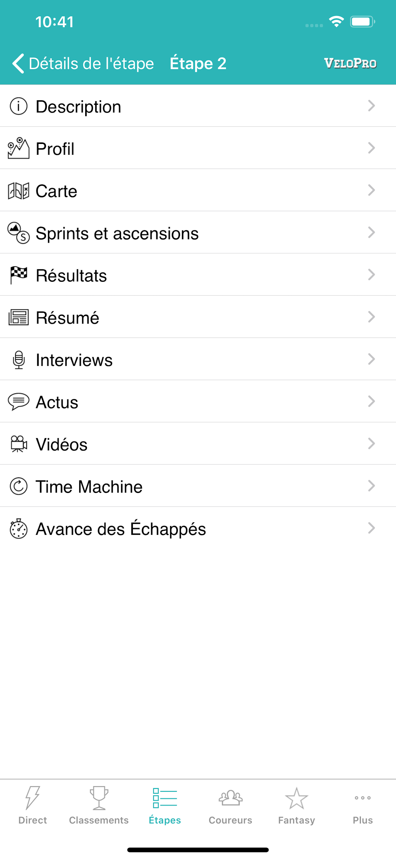 VeloPro.fr screenshot 7