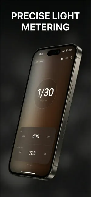 Evios: Light Meter for Film screenshot 1