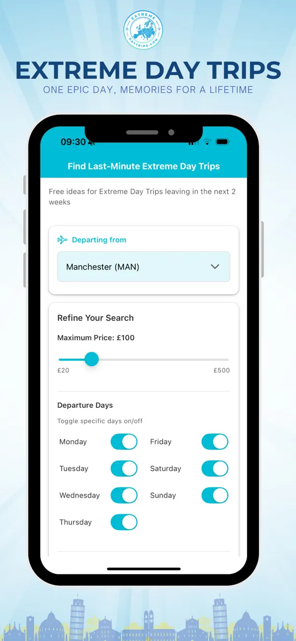 Screenshot #1 pour Extreme Day Trips