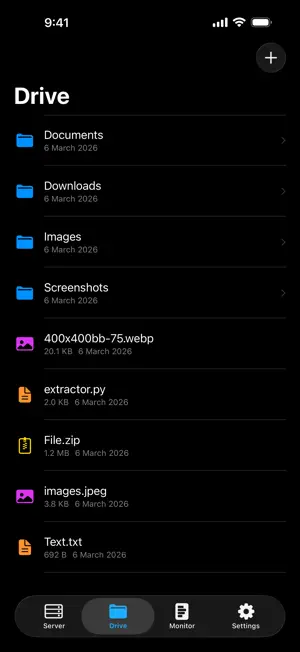 Hosty - Server & Drive screenshot 4