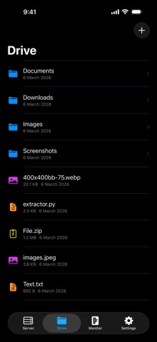 Hosty - Server & Drive screenshot