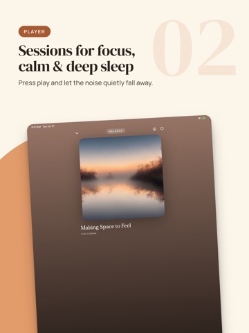 Breathing Exercises - Stillia iPad screenshot