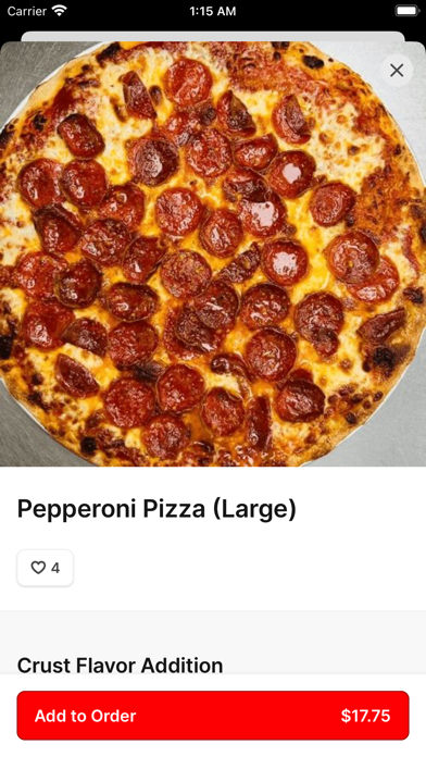 Bonilla's Pizza Screenshot