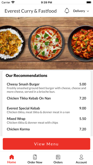 Everest Curry and Fastfood Screenshot