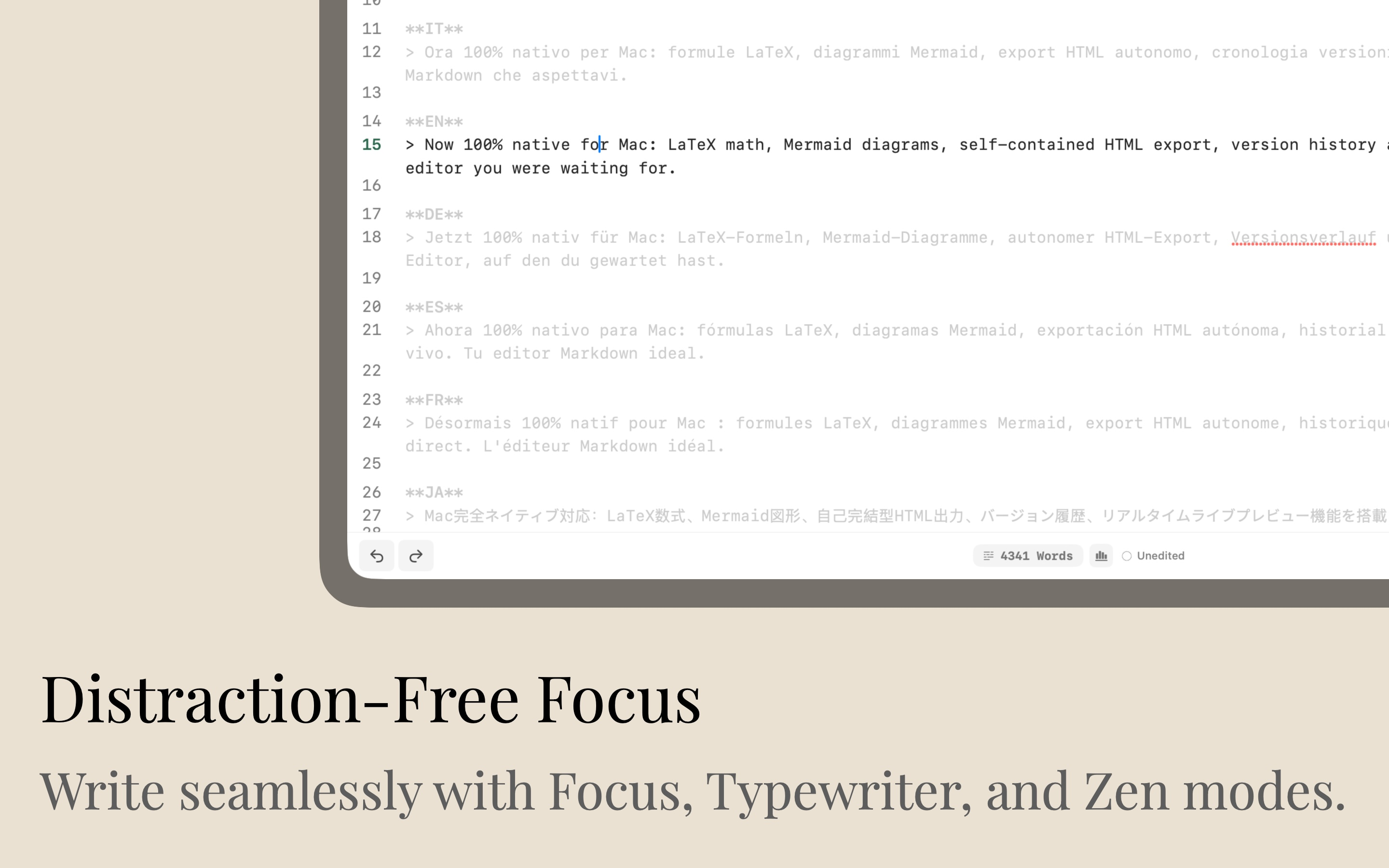 Inkiostro: Markdown Editor screenshot 29