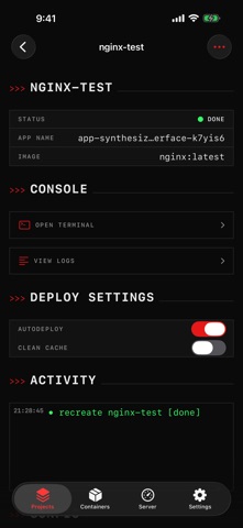 Dokploy Client Screenshot 4 of 10