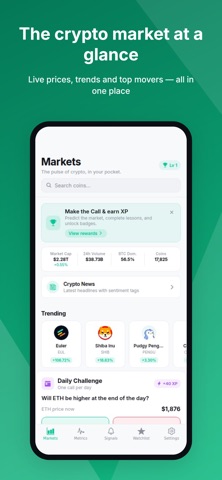 Crypto Pulse Explorer screenshot