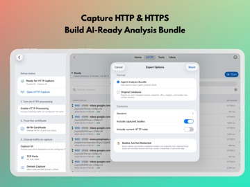 MintFlow: VPN & HTTPS Capture iPad screenshot 3