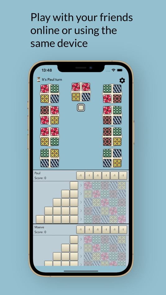 #4. Tiles Mosaic Board Game (iOS) Bởi: Innerblooming LLC