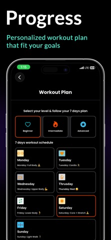 MiFit AI:Workout & Gym Tracker screenshot