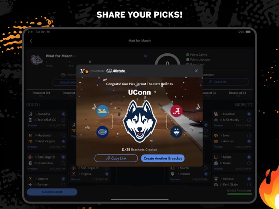 Screenshot #6 pour ESPN Tournament Challenge
