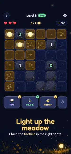 Lucioles - Puzzle zen screenshot 1