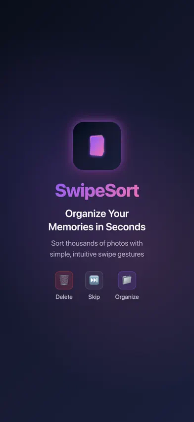 Photo Organizer: SwipeSort screenshot 1