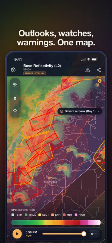 MesoRadar: Storm & Snow Radar screenshot 7 of 10