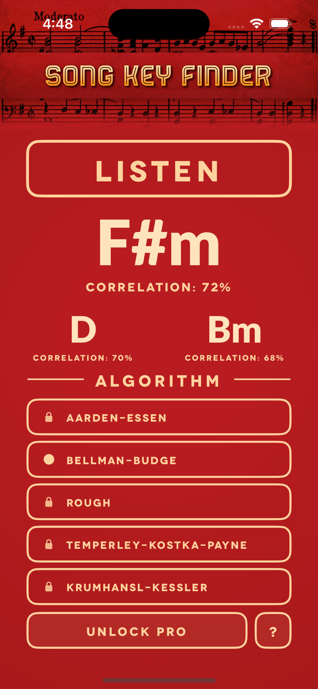 Song Key Finder | Music Theory
