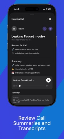 Fielder - AI Receptionist Screenshot 2 of 6