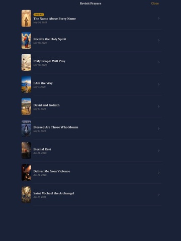 Selah: Daily Prayer iPad screenshot