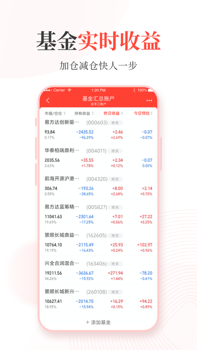 同花顺投资账本-股票基金记账，AI复盘 app screenshot