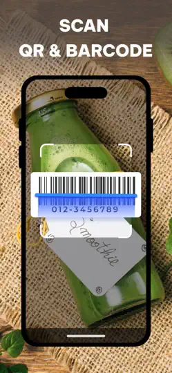 AMO QR Code & Barcode Scanner iPhone Screenshot 1