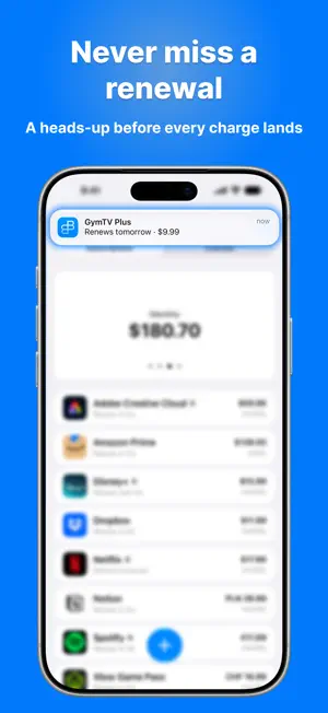 ByeBuy - Subscription Tracker screenshot 3
