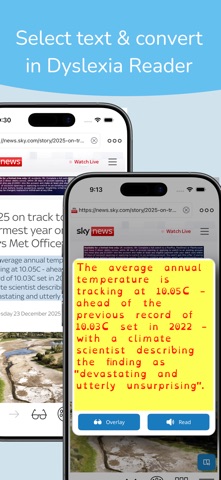 Dyslexia Web Browser Screenshot 2 of 5