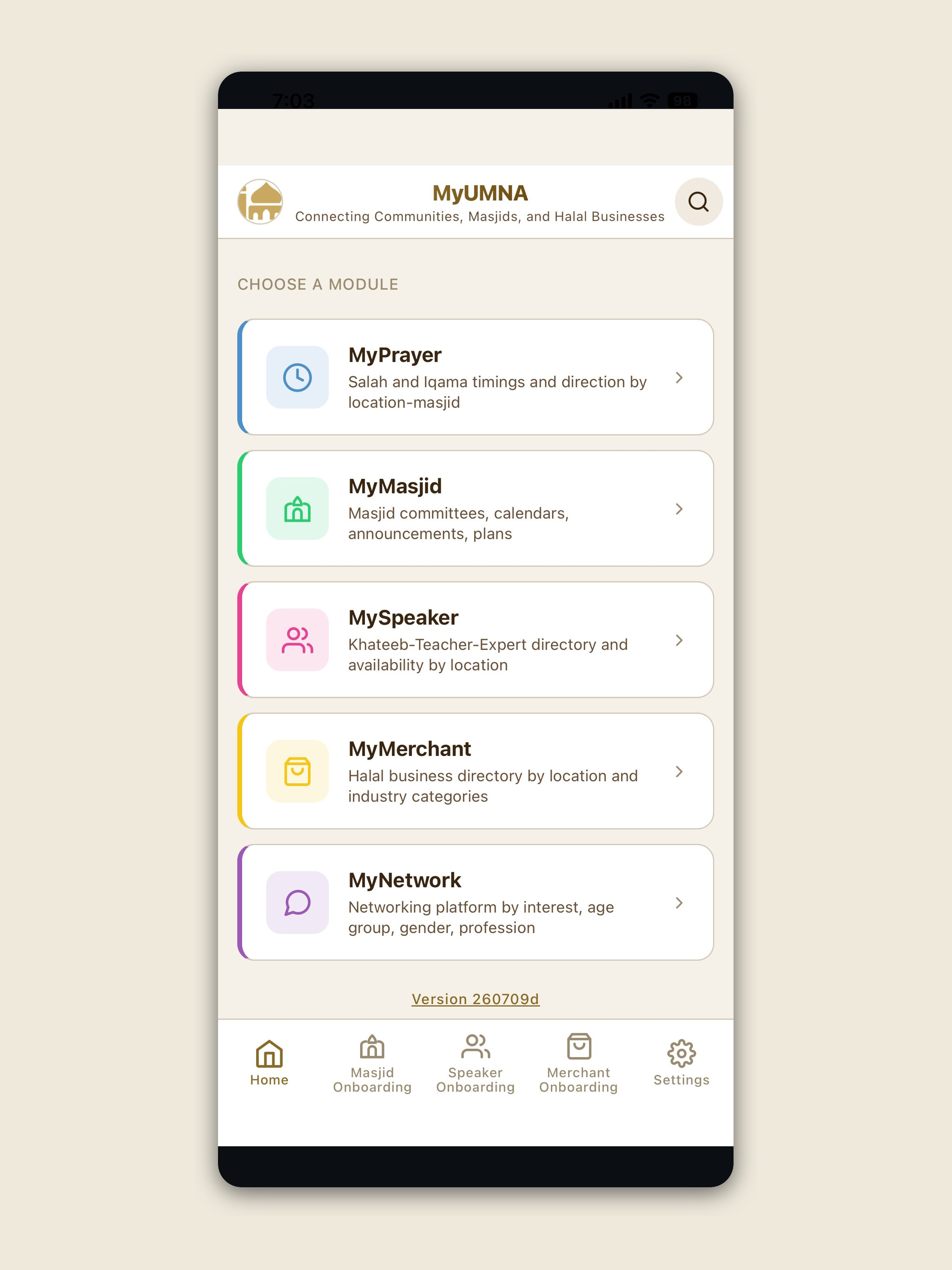 MyUMNA screenshot 10