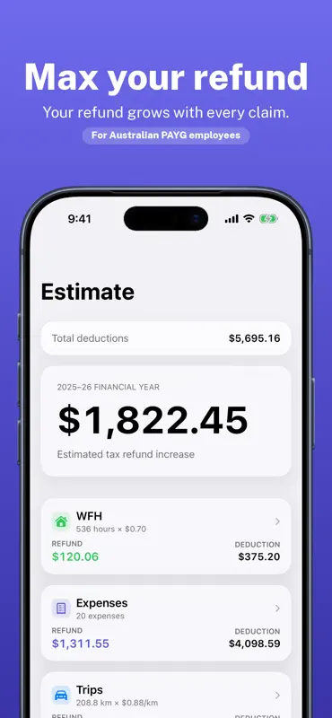 Aus Tax Tracker screenshot 2 of 7