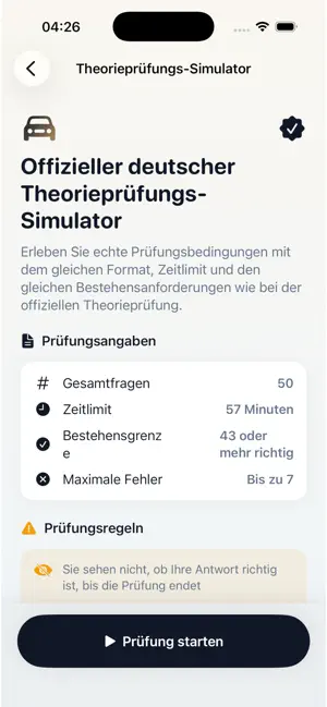 Führerschein Prüfung 2026 screenshot 2