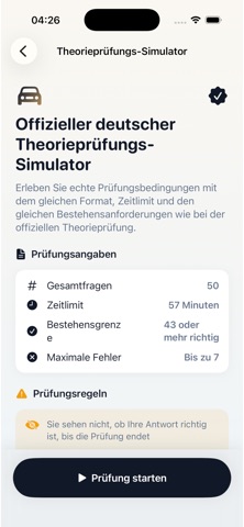 Führerschein Prüfung 2026 Screenshot 2 of 5