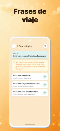 Captura de pantalla de Voyaglish — Inglés Para Viajar en iPhone 6